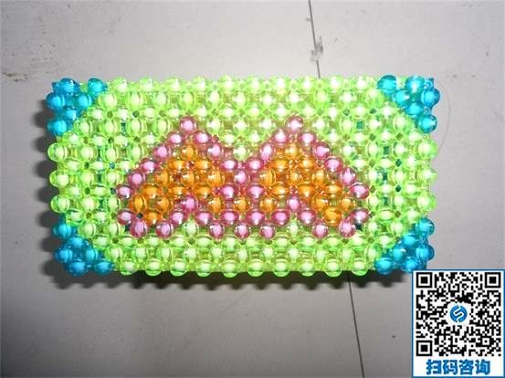 適合夏天在家做的手工活，清涼干凈手工活串珠(圖1)