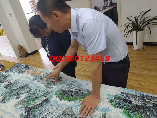 6月5日，正規(guī)外發(fā)手工活，拿回家做的手工活，來手工之家找勵(lì)志珠珠繡的人越來越多，手工之家接待考察加工客戶剪影