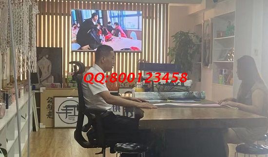 7月15日，夏季做手工活掙錢，這里的勵(lì)志珠珠繡很適合大家，干凈、好做、自由，手工之家接待考察加工客戶剪影