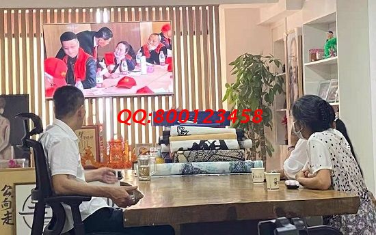 7月16日，正規(guī)供料的手工活，拿回家做的手工活就選勵志珠珠繡，手工之家接待考察加工客戶剪影