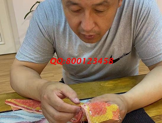 7月17日，拿回家做的手工活，正規(guī)可靠的外發(fā)手工活，放心在家掙錢的手工活，就選勵志珠珠繡，手工之家接待考察合作加工客戶剪影