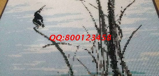 8月2日，可以寄到家做的手工活，找驗收標(biāo)準(zhǔn)明確，更要加工費結(jié)算的好手工活外發(fā)加工企業(yè)手工之家，圖為勵志珠珠繡成品細(xì)節(jié)實拍