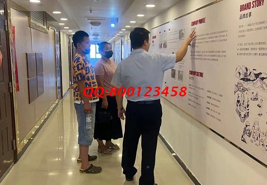 8月6日，拿回家做的手工活，加工費有保障的手工活，就選勵志珠珠繡，圖為手工之家接待考察合作客戶剪影