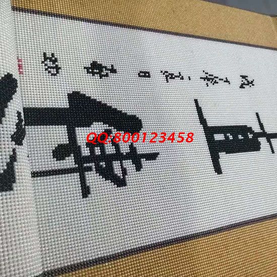 8月25日，想接正規(guī)廠家的手工活，珠繡可以帶回家做的手工活很適合大家居家掙錢，圖為勵志珠珠繡成品細(xì)節(jié)實拍