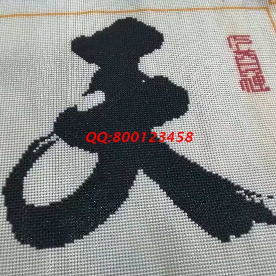 9月3日，做好珠繡外發(fā)手工活，在家做手工活掙錢，加工人員要做到這幾點(diǎn)。圖為勵(lì)志珠珠繡成品細(xì)節(jié)實(shí)拍