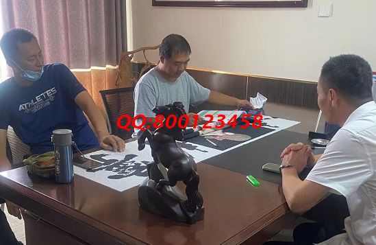 9月4日，手工技能簡單，手工之家的可以寄到家做的手工活，好學好做、能掙錢，圖為手工之家接待考察合作加工客戶剪影(圖1)