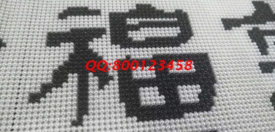 9月9日，想接正規(guī)廠家的手工活，拿回家做的手工活，就選這個(gè)十多年的老企業(yè)，圖為勵(lì)志珠珠繡串珠成品細(xì)節(jié)實(shí)拍