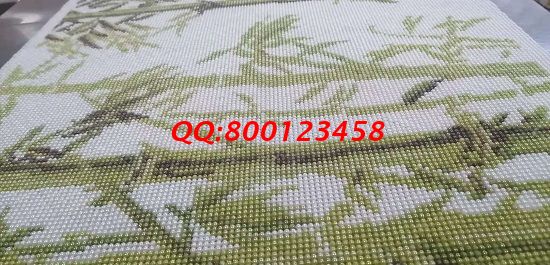 9月12日，可以寄到家做的手工活，足不出戶就有收入，這個(gè)手工活外發(fā)加工項(xiàng)目適合就業(yè)、也適合創(chuàng)業(yè)，圖為勵(lì)志珠珠繡成品細(xì)節(jié)實(shí)拍