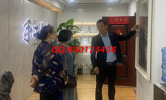 9月24日，在家做什么手工活放心，這個手工活外發(fā)加工企業(yè)的珠繡手工是個好選擇，圖為手工之家接待考察合作加工客戶剪影