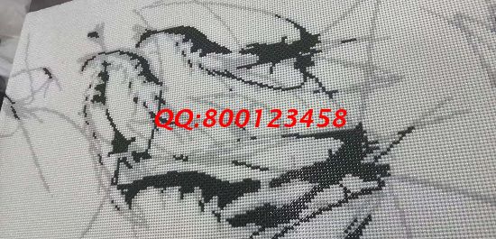 9月25日，可以寄到家做的手工活，簡單好做的外發(fā)手工活，在家做手工活要認真用心，圖為勵志珠珠繡成品細節(jié)實拍