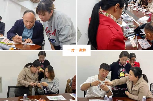 用行動(dòng)書寫服務(wù)和誠(chéng)信 --- --- 記手工之家各級(jí)代理現(xiàn)場(chǎng)技術(shù)培訓(xùn)