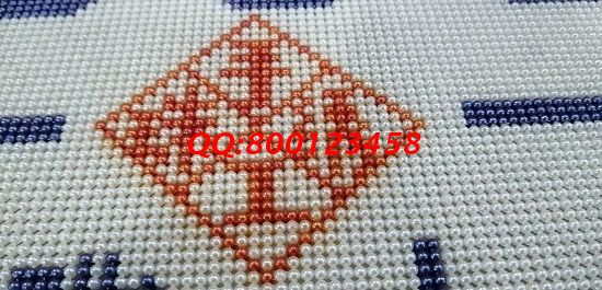 10月23日，可以寄到家做的，在家做手工活掙錢，大家都選擇手工之家，圖為勵(lì)志珠珠繡成品細(xì)節(jié)實(shí)拍