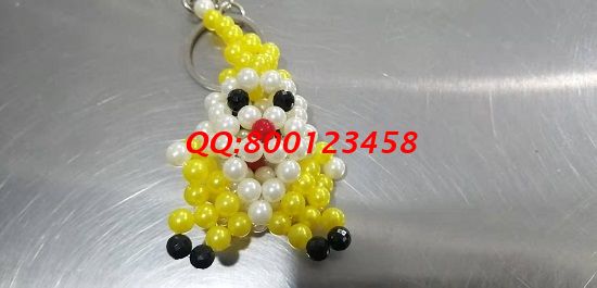 10月31日，附加值高，拿回家做的手工活，這個(gè)正規(guī)好做的外發(fā)手工活很適合，圖為勵(lì)志珠珠繡串珠成品實(shí)拍