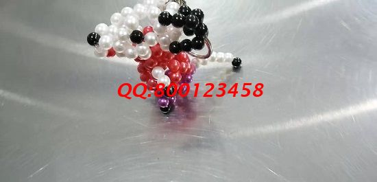 11月3日，在家做珠繡串珠手工活掙錢，這個拿回家做的手工活你我都適合，圖為勵志珠珠繡串珠成品實拍