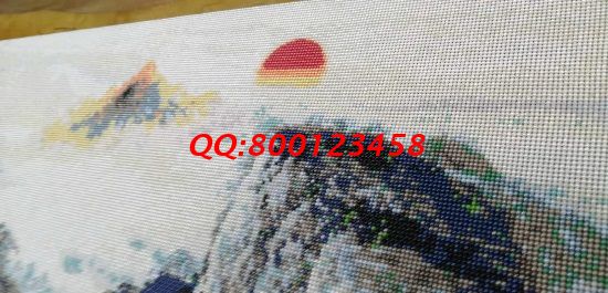 11月15日，找拿回家做的手工活，想做手工活掙錢，就業(yè)還是創(chuàng)業(yè)都可以選這個企業(yè)，圖為勵志珠珠繡成品細節(jié)實拍