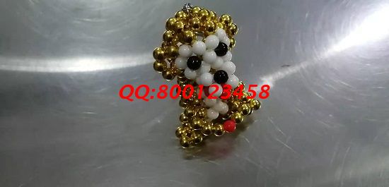 11月25日，流程完善，做手工活掙錢(qián)，選擇珠繡手工活外發(fā)加工項(xiàng)目就對(duì)了，圖為勵(lì)志珠珠繡串珠成品實(shí)拍(圖2)