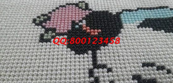 12月5日，可以到回家做的手工活，手工活外發(fā)加工項(xiàng)目來手工之家。圖為勵(lì)志珠珠繡產(chǎn)品細(xì)節(jié)實(shí)拍(圖3)