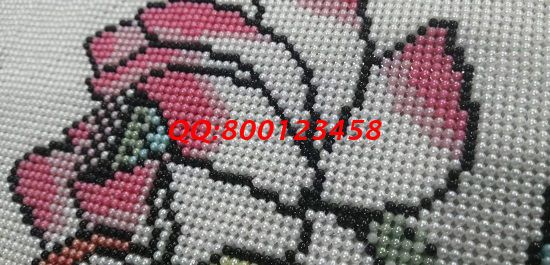 12月5日，可以到回家做的手工活，手工活外發(fā)加工項(xiàng)目來手工之家。圖為勵(lì)志珠珠繡產(chǎn)品細(xì)節(jié)實(shí)拍(圖2)