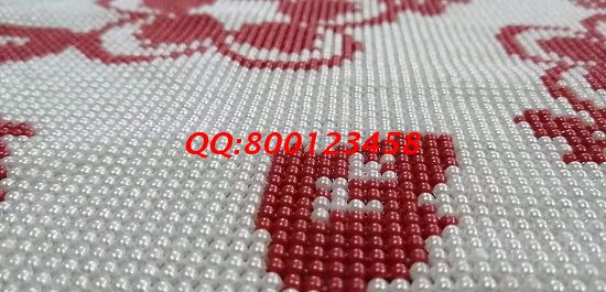 11月16日，可以帶回家做的手工活，在家做手工活掙錢，珠繡串珠手工活很重視服務(wù)和培訓(xùn)，圖為勵(lì)志珠珠繡成品細(xì)節(jié)實(shí)拍(圖3)