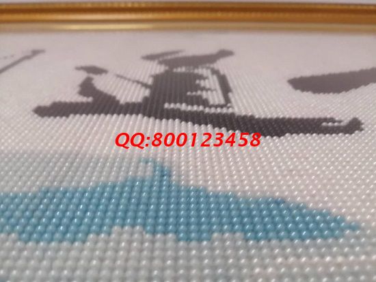 12月27日，拿回家做的手工活，找正規(guī)廠家的手工活就業(yè)創(chuàng)業(yè)好項(xiàng)目，手工之家的珠繡串珠手工活外發(fā)加工項(xiàng)目不錯(cuò)，圖為勵(lì)志珠珠繡成品細(xì)節(jié)實(shí)拍(圖2)