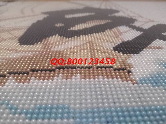 12月27日，拿回家做的手工活，找正規(guī)廠家的手工活就業(yè)創(chuàng)業(yè)好項(xiàng)目，手工之家的珠繡串珠手工活外發(fā)加工項(xiàng)目不錯(cuò)，圖為勵(lì)志珠珠繡成品細(xì)節(jié)實(shí)拍(圖4)