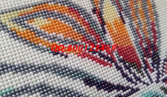 1月9日，正規(guī)可靠，可以寄到家做的手工活，帶回家做的手工活，選手工之家的珠繡串珠手工活外發(fā)加工項目，圖為勵志珠珠繡成品細節(jié)實拍