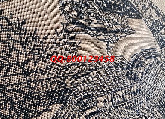 1月25日，手工活加工，正規(guī)外發(fā)手工活，拿回家做的手工活，來手工之家，圖為勵志珠珠繡成品細節(jié)實拍