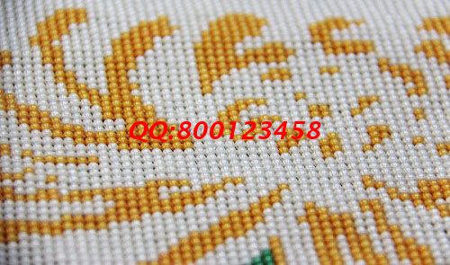 1月28日，正規(guī)手工活外發(fā)加工項目，可以寄到家做的手工活，做手工之家的珠繡串珠外發(fā)手工活，可信可靠，圖為勵志珠珠繡成品細(xì)節(jié)實拍