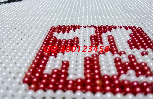 1月29日，想接正規(guī)廠家的手工活，把手工活拿回家做，大家對手工之家的珠繡串珠材料、產品、服務都滿意，圖為勵志珠珠繡成品細節(jié)實拍