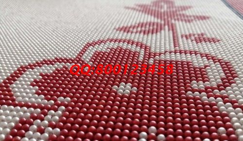 2月21日，手工活靠譜，正規(guī)手工活兼職在哪里找，非遺傳統(tǒng)手工珠繡串珠外發(fā)手工活是個(gè)好選擇，圖為勵(lì)志珠珠繡成品細(xì)節(jié)實(shí)拍