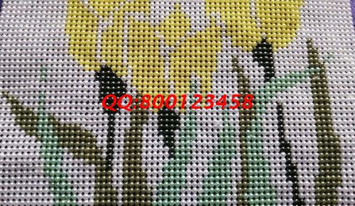 2月23日，可以寄到家的手工活，帶回家做的手工活兼職，這家外發(fā)加工接單平臺靠譜可信，圖為勵志珠珠繡（小幅）成品細節(jié)實拍