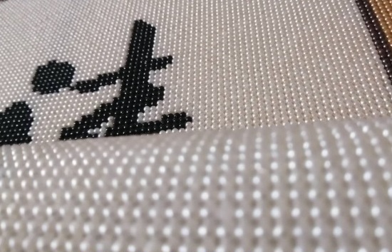 5月16日，可靠的手工活外發(fā)，帶回家做的手工活，手工之家的珠繡串珠手工有了不合格的產(chǎn)品怎么辦，圖為勵志珠珠繡手工產(chǎn)品細節(jié)剪影