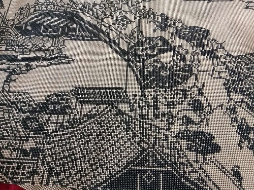 5月17日，在家做的手工活正規(guī)平臺，正規(guī)手工活大批量外發(fā)加工，不斷創(chuàng)新的手工之家給大家發(fā)展的美好前景和希望，圖為勵志珠珠繡手工（清明上河圖）細節(jié)剪影