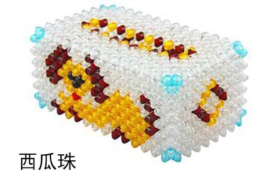 5月28日，手工活接單平臺，正規(guī)供料的手工活，珍惜珠繡外發(fā)手工活，珍惜合作，圖為珠繡串珠（紙抽盒）手工成品剪影