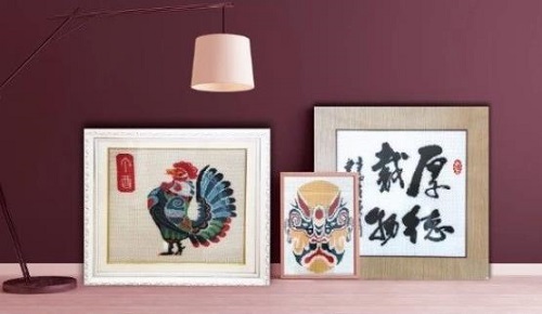 6月10日，手工外發(fā)加工網，正規(guī)手工活外發(fā)加工項目，手工之家的珠繡有自身的優(yōu)勢和特性，圖為勵志珠珠繡手工產品剪影