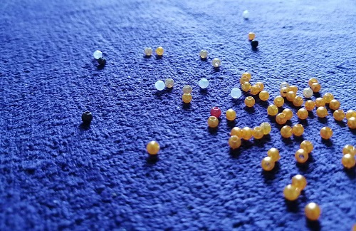 簡單好做、干凈環(huán)保的珠繡加工手工活，男女老少都可以長期做(圖1)