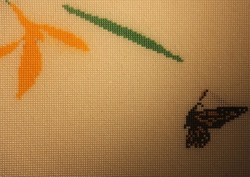 11月28日，想做手工掙錢，帶回家做的手工項目，靈活就業(yè)還是居家創(chuàng)業(yè)都能選手工之家，圖為勵志珠珠繡串珠手工產(chǎn)品剪影