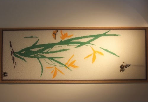 11月28日，想做手工掙錢，帶回家做的手工項目，靈活就業(yè)還是居家創(chuàng)業(yè)都能選手工之家，圖為勵志珠珠繡串珠手工產(chǎn)品剪影