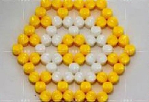 1月29日，純手工加工項目，在家做串珠手工掙錢，創(chuàng)新是手工之家企業(yè)發(fā)展的重要動力，圖為勵志珠珠繡串珠手工產(chǎn)品剪影