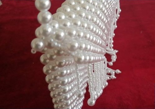 2月1日，靈活就業(yè)好選擇，在家做手工掙錢，手工之家的良好服務為企業(yè)贏得支持，圖為勵志珠珠繡串珠手工產(chǎn)品剪影