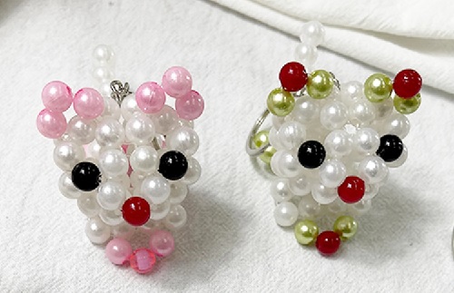 2月7日，可靠的串珠手工項目，靈活就業(yè)好手工，要做好手工之家的手工，應該這樣做，圖為勵志珠珠繡串珠手工產(chǎn)品剪影