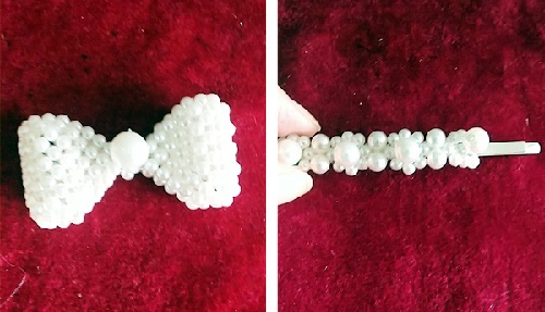 5月9日，手工活兼職是真的嗎，居家專兼職的好副業(yè)，靈活就業(yè)手工，手工之家加工銷售協(xié)同發(fā)展，圖為勵志珠珠繡串珠手工產(chǎn)品剪影