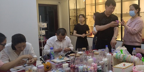 二次來(lái)訪，盡快合作落地 ------ 手工之家歡迎石家莊殘疾人協(xié)會(huì)相關(guān)人員一行