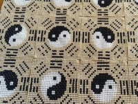 4月29日，正規(guī)純手工活外發(fā)，在手工之家手工就業(yè)創(chuàng)業(yè)，不用考慮太多，這里服務很好，圖為勵志珠珠繡定制手工產(chǎn)品（小規(guī)格）剪影