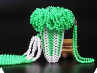 5月24日，可以在家做的手工活，可靠的手工活外發(fā)，做手工之家的珠繡手工活，收入怎么樣？圖為勵(lì)志珠珠繡串珠手工產(chǎn)品剪影