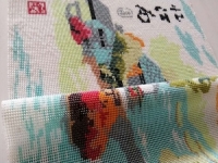 5月29日，正規(guī)手工活大批量外發(fā)加工，帶回家做手工活，剛開始做珠繡串珠外發(fā)手工活的什么產(chǎn)品好，圖為勵志珠珠繡純手工產(chǎn)品剪影