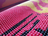 7月14日，可靠的手工活外發(fā)，拿回家做的手工活大批，非遺珠繡手工事業(yè)與手工之家企業(yè)是相輔相成的，圖為勵志珠珠繡手工產(chǎn)品剪影