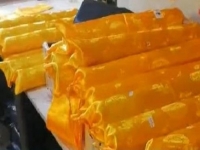 9月8日，純手工活代加工，可靠的手工活外發(fā)，手工之家的加工人員里男女老少都有，圖為勵志珠珠繡串珠手工產(chǎn)品剪影