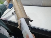 10月7日，寄到家做的手工活，正規(guī)手工活外發(fā)加工項目，在手工之家，質(zhì)量和收入是成正比的，圖為勵志珠珠繡手工成品倉庫驗貨拆除包裝剪影