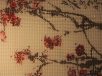 10月28日，正規(guī)外發(fā)加工手工，可靠的靈活就業(yè)項(xiàng)目，手工之家提供的服務(wù)一樣真誠，圖為勵志珠珠繡串珠手工產(chǎn)品細(xì)節(jié)剪影